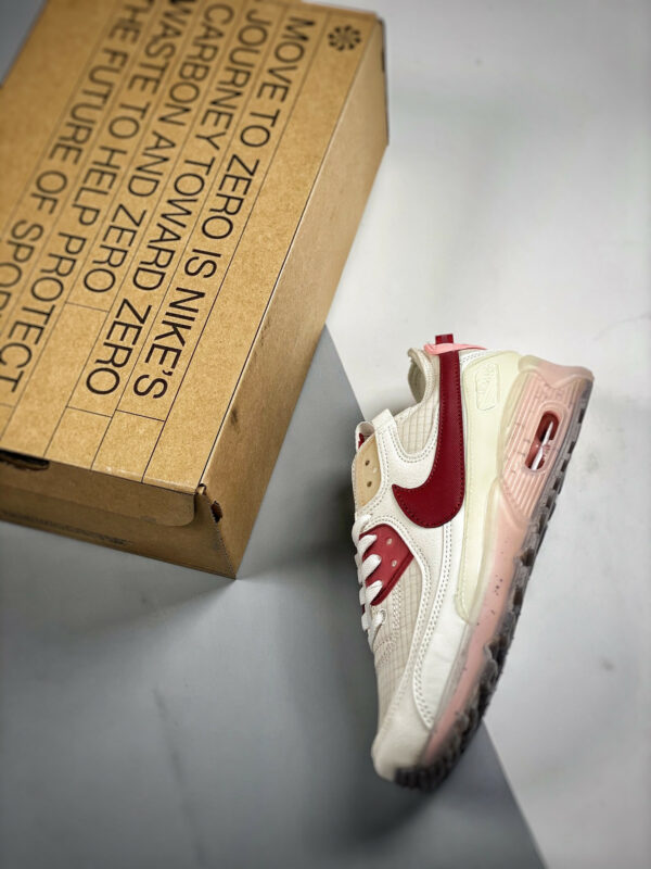 Nike Air Max 90 Terrascape White Pomegranate-Pink Glaze DC9450-100 For Sale