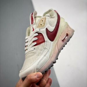 Nike Air Max 90 Terrascape White Pomegranate-Pink Glaze DC9450-100 For Sale