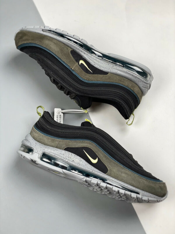 Nike Air Max 97 Rock Climbing Black Blue Olive DB4611-001 For Sale