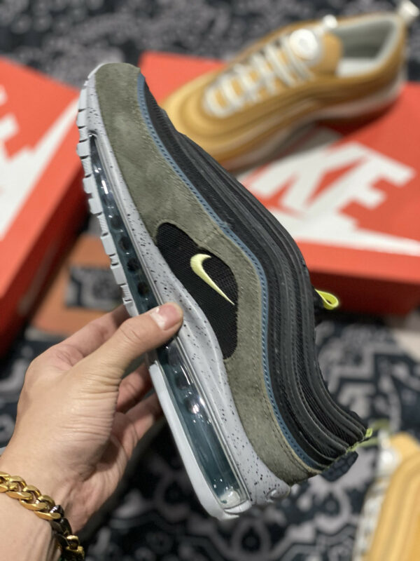 Nike Air Max 97 Rock Climbing Black Blue Olive DB4611-001 For Sale