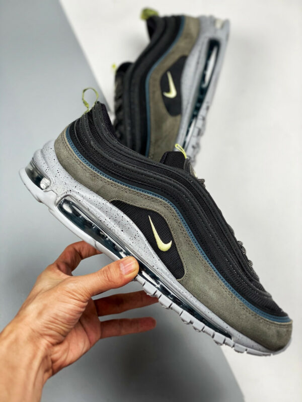 Nike Air Max 97 Rock Climbing Black Blue Olive DB4611-001 For Sale