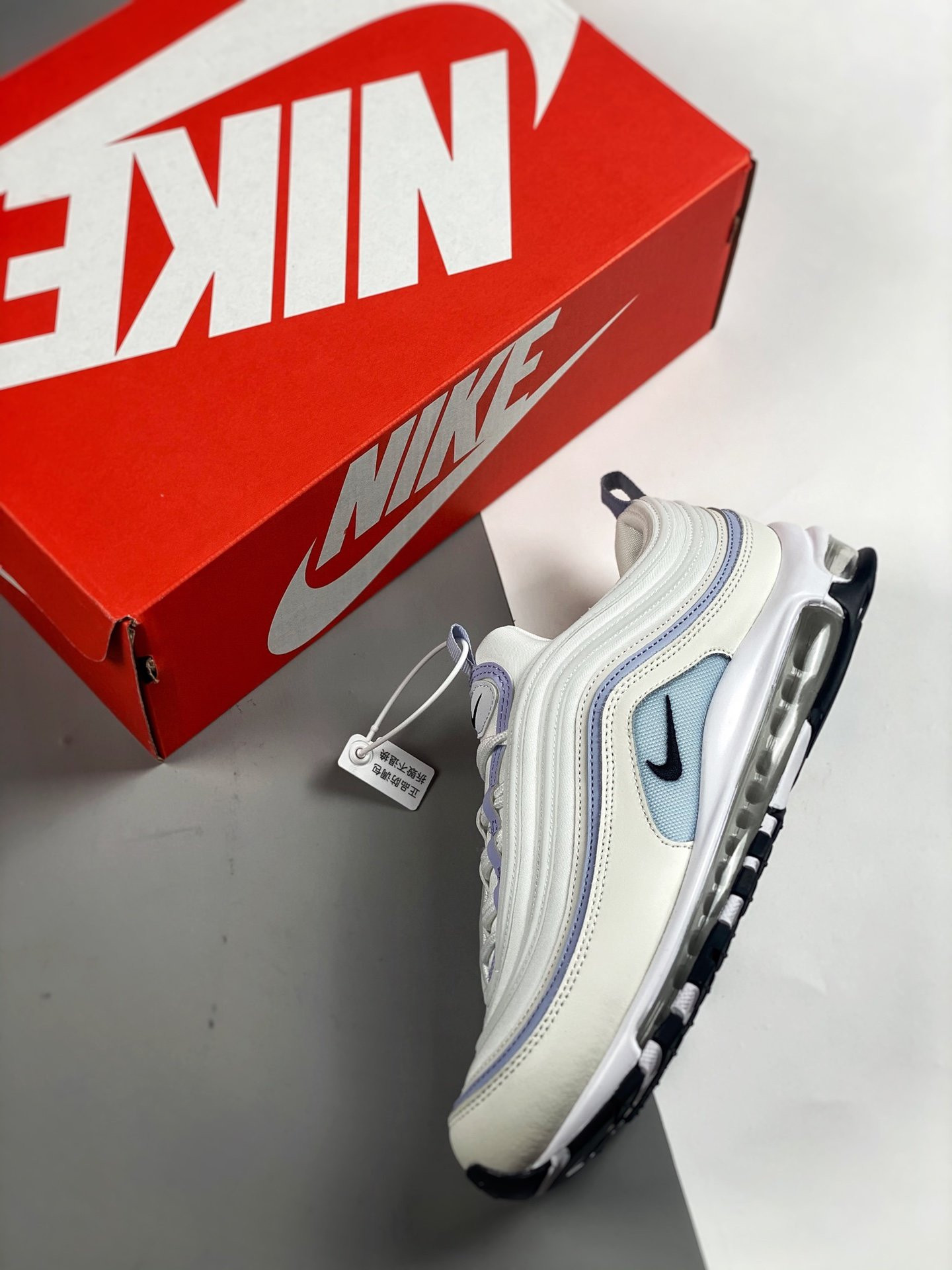 Nike Air Max 97 Sail Black-Photon Dust-Ghost For Sale