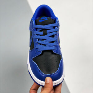 Nike Dunk Low Black Hyper Cobalt-White For Sale