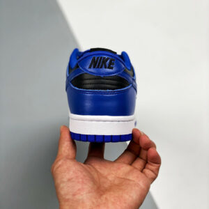 Nike Dunk Low Black Hyper Cobalt-White For Sale