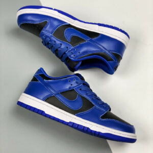 Nike Dunk Low Black Hyper Cobalt-White For Sale