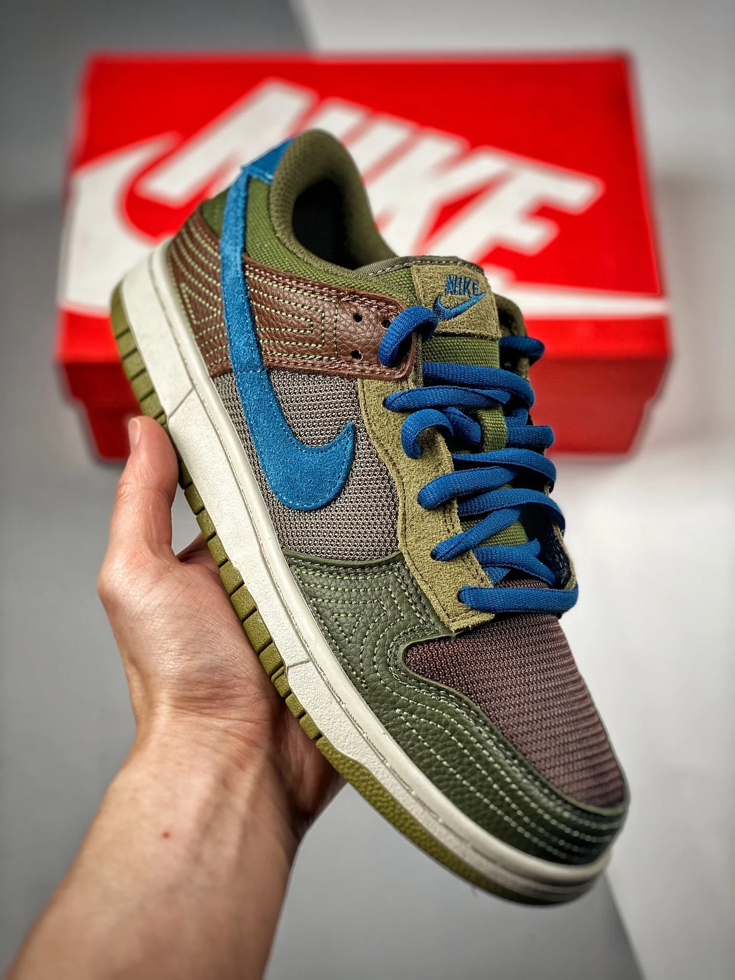 Nike Dunk Low NH Cacao Wow Marina-Rough Green-Pilgrim For Sale