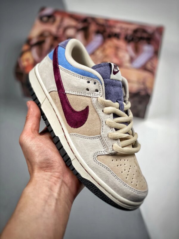 Nike Dunk Low White Grey Brown For Sale