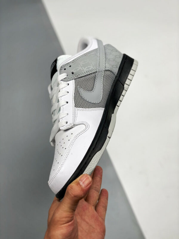 Nike Dunk Low White Neutral Grey-Black For Sale