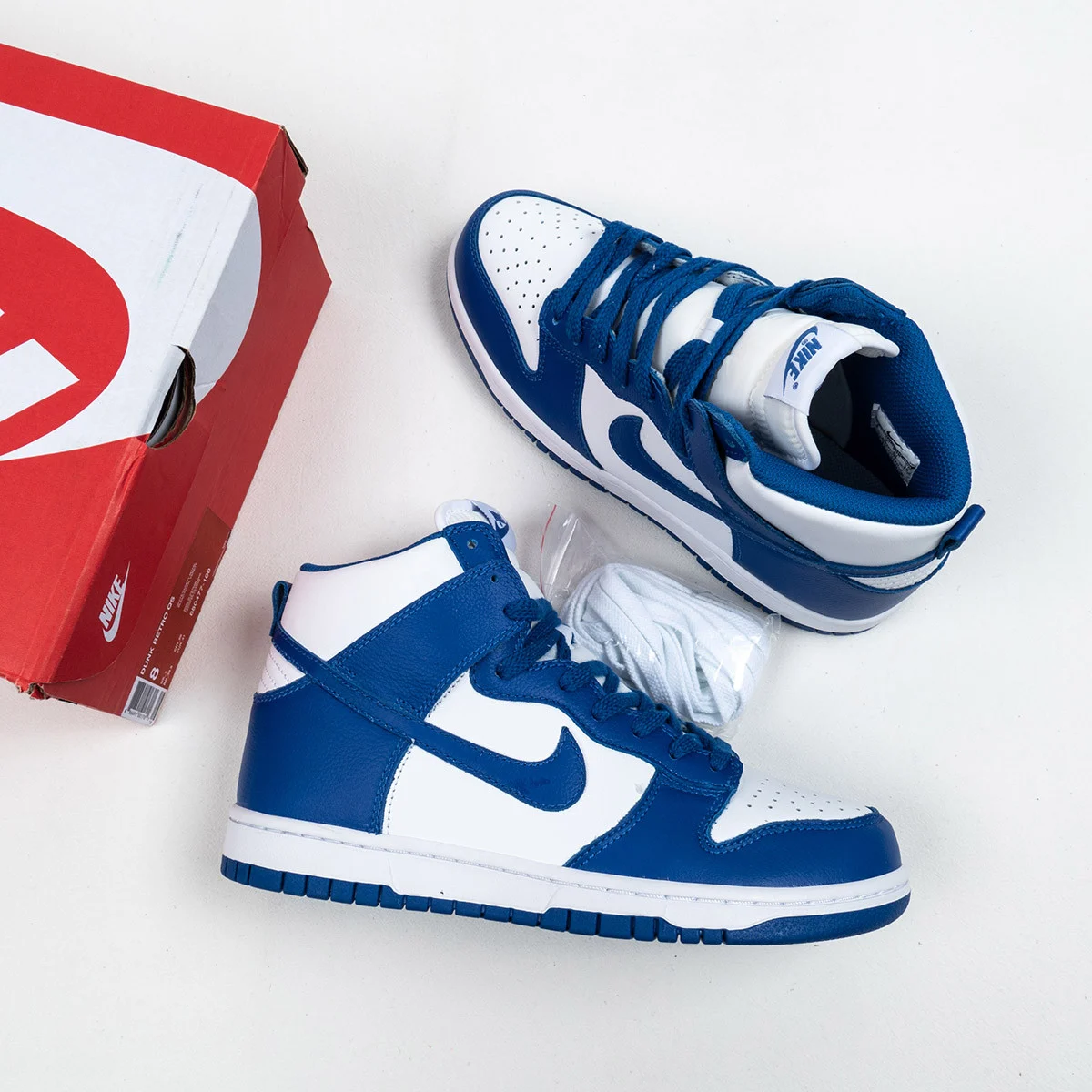 Nike Dunk Retro QS Be True White Varsity Royal For Sale