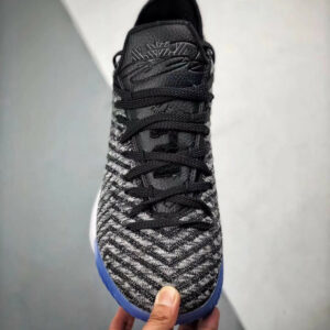 Nike LeBron 16 Oreo Black Metallic Silver-White For Sale