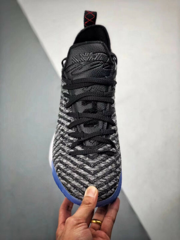 Nike LeBron 16 Oreo Black Metallic Silver-White For Sale