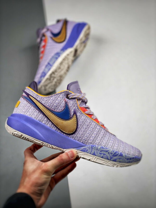 Nike LeBron 20 Violet Frost Purple Pulse DJ5423-500 For Sale