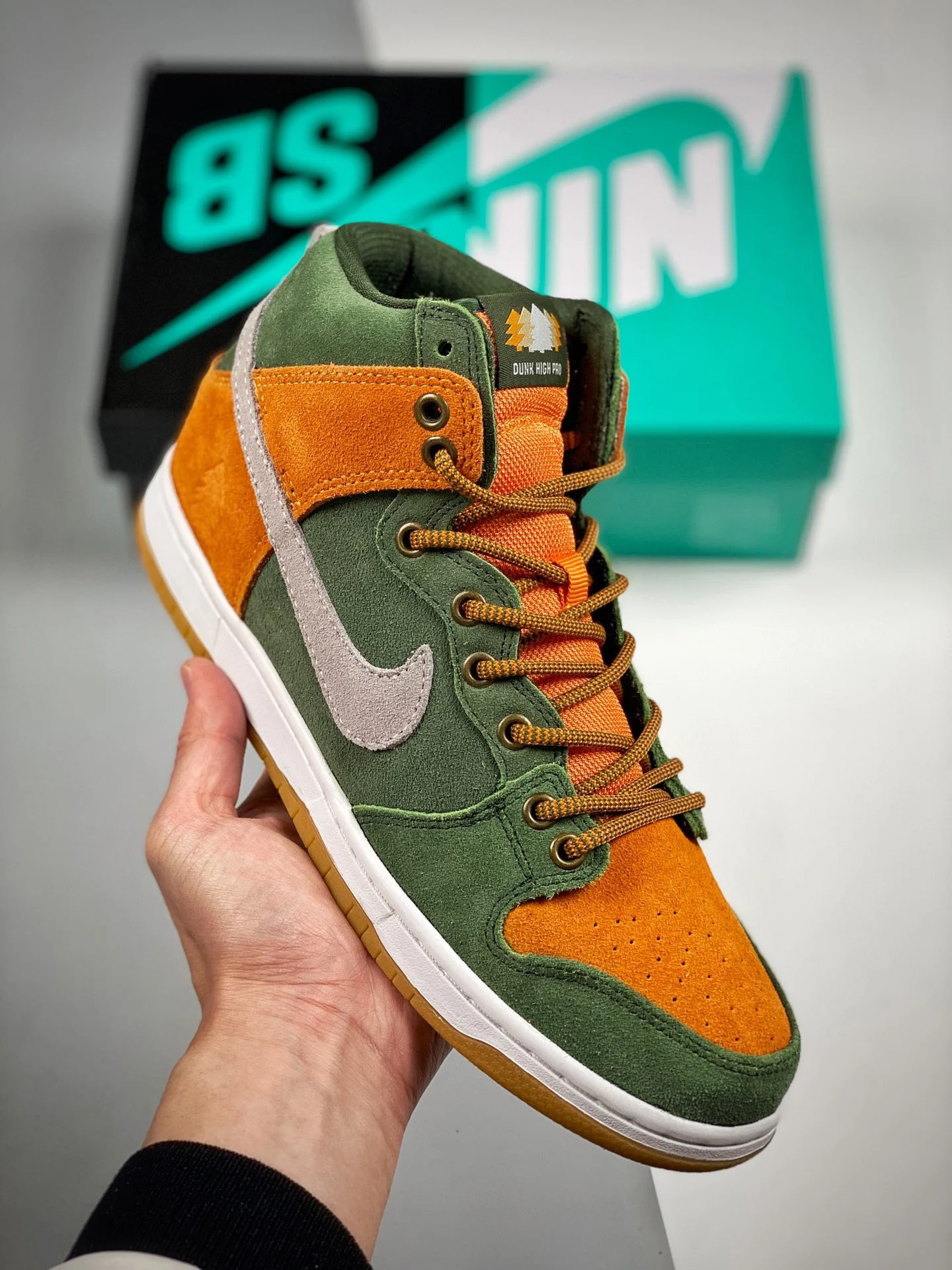 Nike SB Dunk High Homegrown Sequoia Ale Brown-Cool Grey For Sale