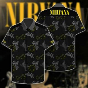 Nirvana Hawaiian Shirt Outfit Summer Beach