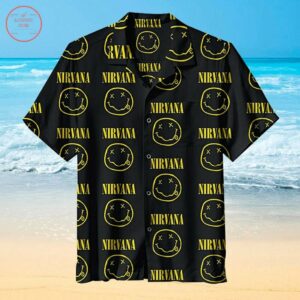 Nirvana Rock Band Hawaiian Shirt Summer Outfit Beach