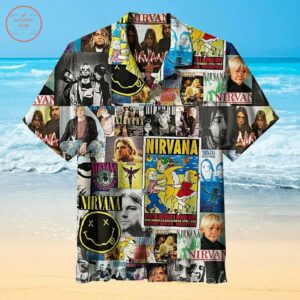 Nirvana Universal Hawaiian Shirt Outfit Summer Beach