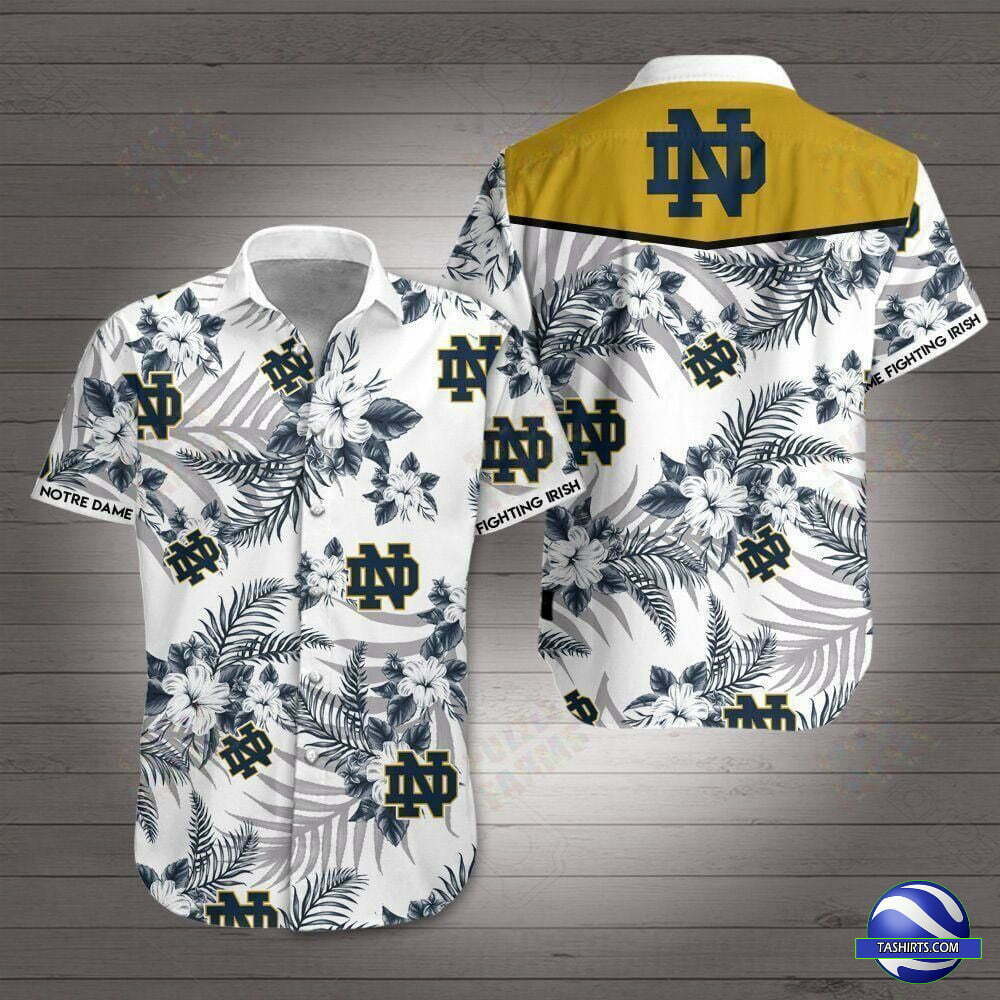 Notre Dame Fighting Irish Hawaiian Shirt