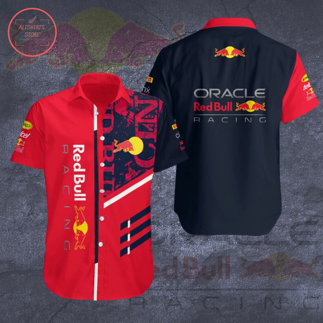 Oracle Red Bull Racing F1 Hawaiian Shirt