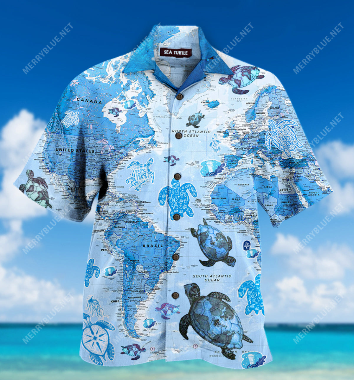 Pacific Legend Sailboats Hawaiian Shirt