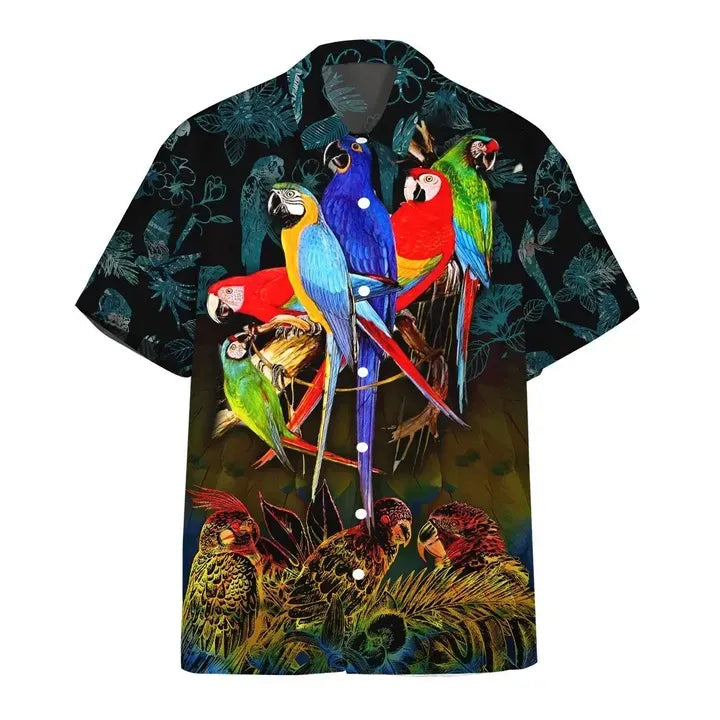 Parrot Ii Hawaiian Shirt Outfit Summer Beach