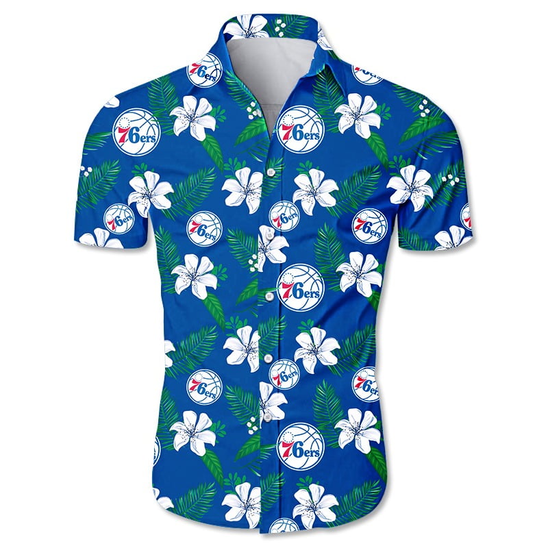 Philadelphia 76Ers Hawaiian Shirt