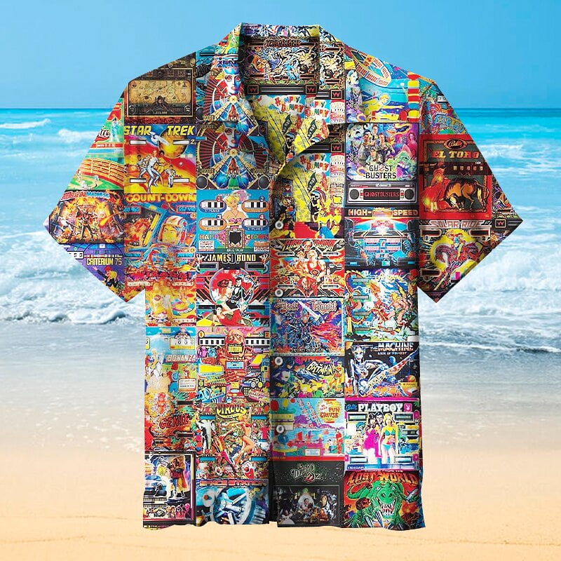 Pill Parlor Retro Arcade Hawaiian Shirt