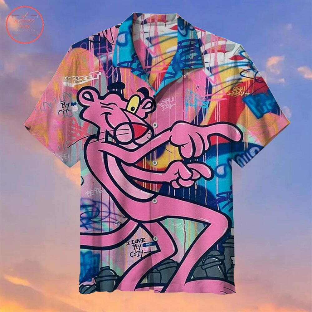 Pink Panther Hawaiian Shirt Outfit Beach Summer