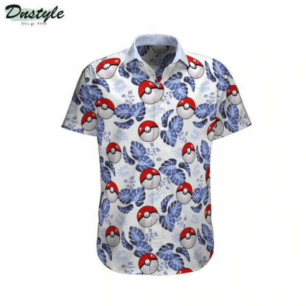 Pokemon Ball Hawaiian Shirt Outfit Beach Summer