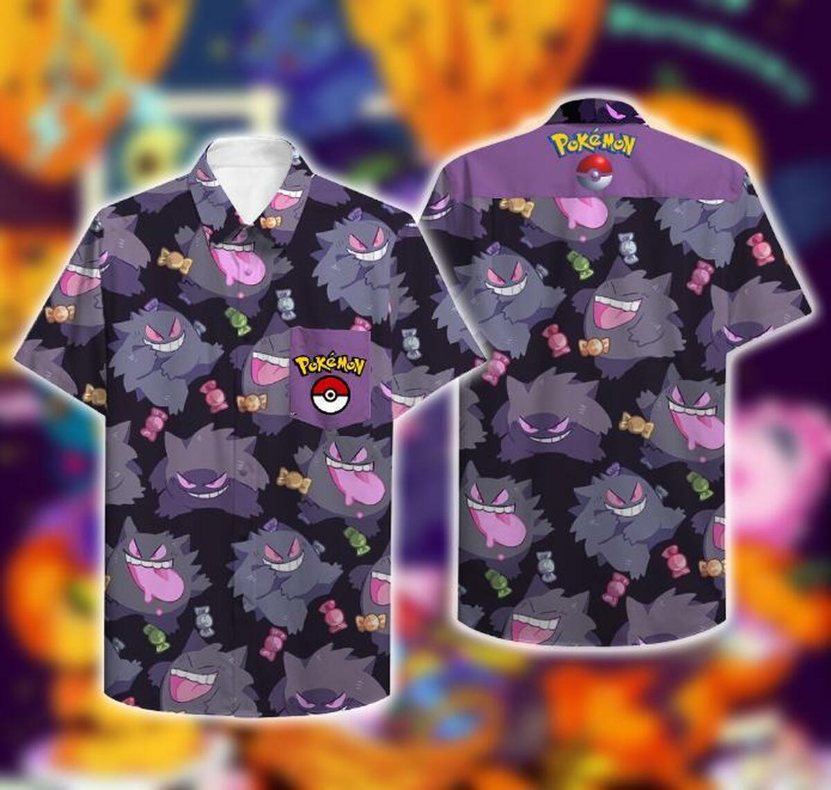 Pokmon Hawaiian Shirt Summer Outfit Beach