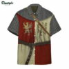 Polish Knight Hawaiian Shirt Beach Summer Outfit