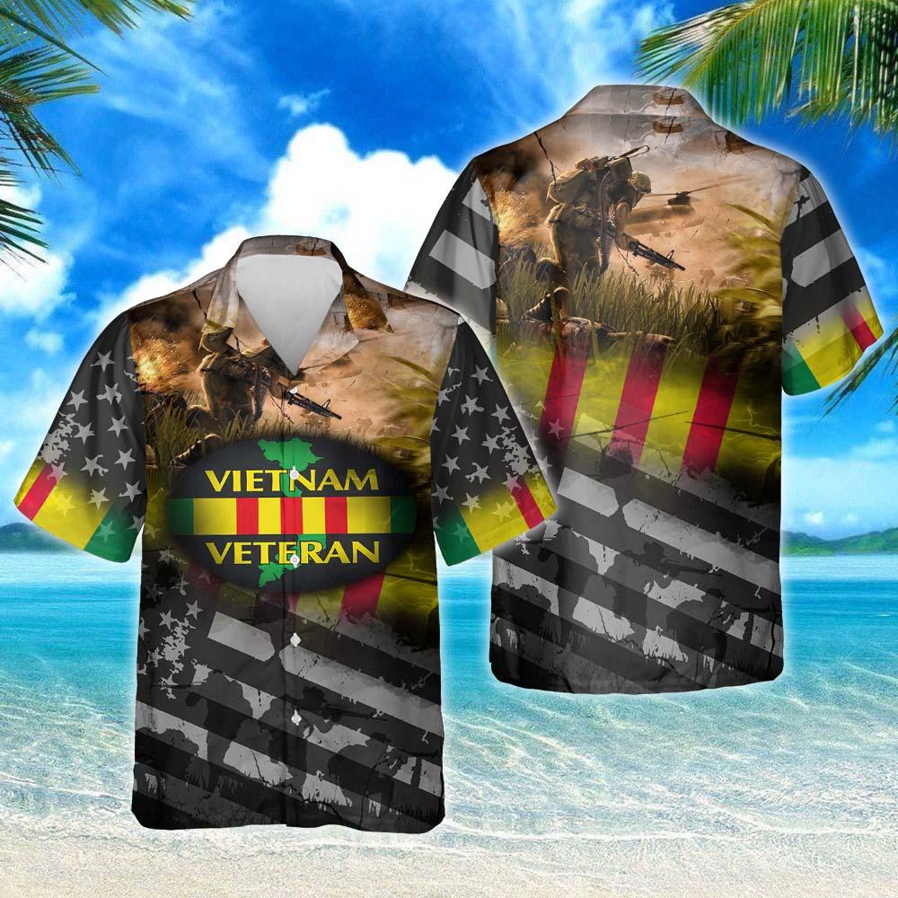 Proudly Served Vietnam Veteran Hawaiian Shirt