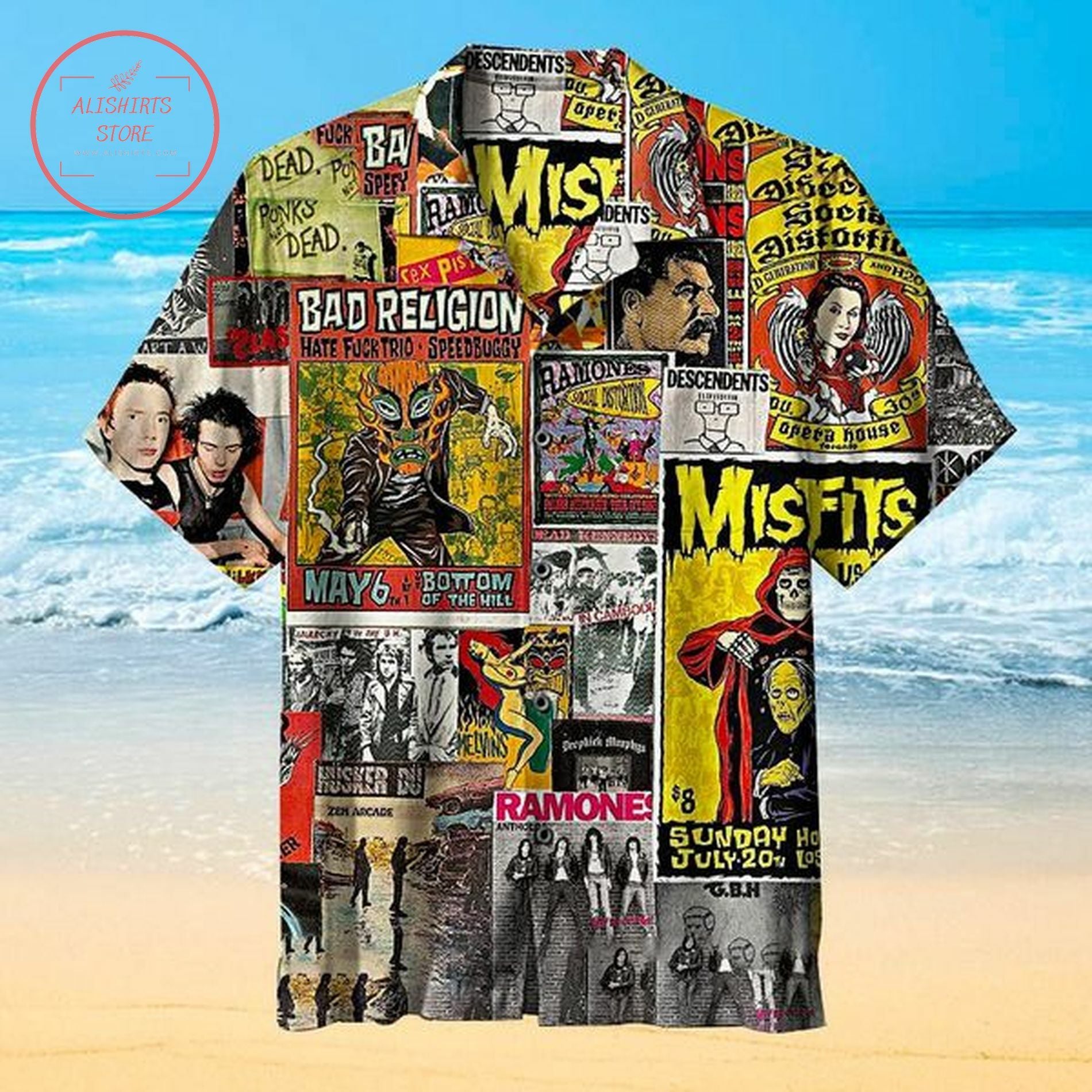 Punk Hazard Comic Hawaiian Shirt Beach Summer Outfit