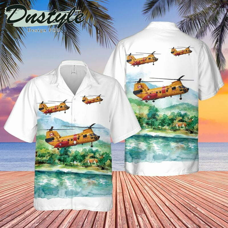 Rcaf Boeingvertol Ch113 Labrador Sar Hawaiian Shirt