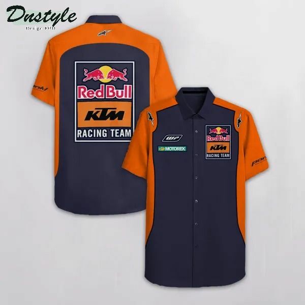 Red Bull Ktm Racing Limited Edition Full Ing Hawaiian Shirt