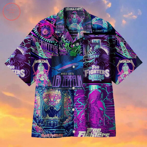 Rock Band Creative Hawaiian Shirt