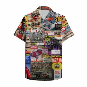 Rod Magazine Hawaiian Shirt Summer Beach Outfit