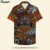 Rod Pattern Hawaiian Shirt Summer Beach Outfit