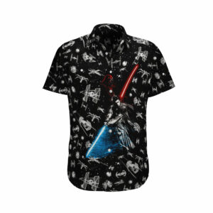 S Darth Vade Vs Kylo Ren V2 Hawaiian Shirt