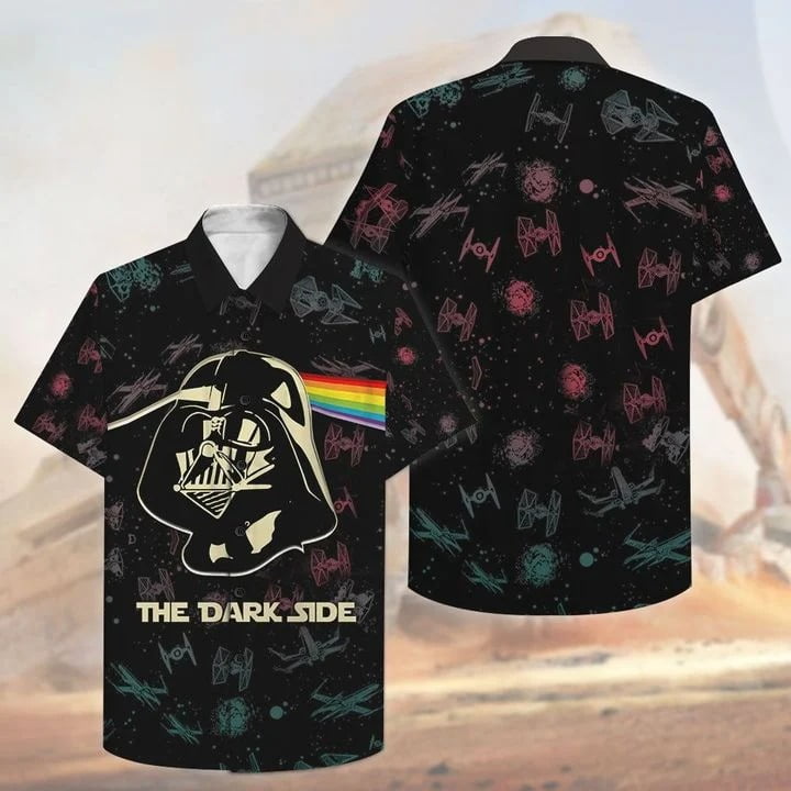 S The Dark Side Hawaiian Shirt Outfit Summer Beach