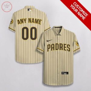 San Diego Padres Personalized Hawaiian Shirt