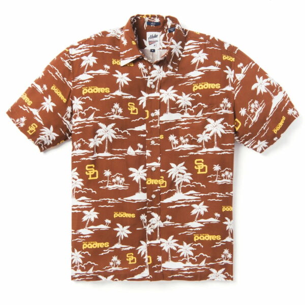 San Diego Padres Vintage Hawaiian Shirt