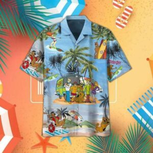 Scooby Doo Hawaiian Shirt Outfit Summer Beach