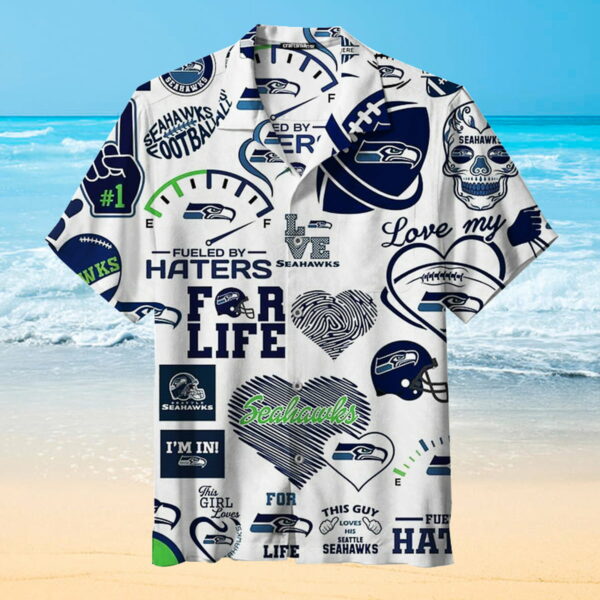 Seattle Seahawks My Favorite Team Hawaiian Shirt