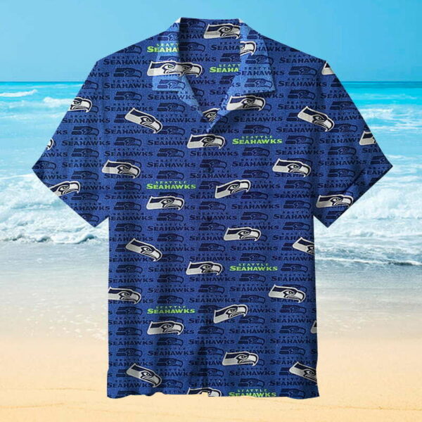 Seattle Seahawks Baseball Hawaiian Shirt