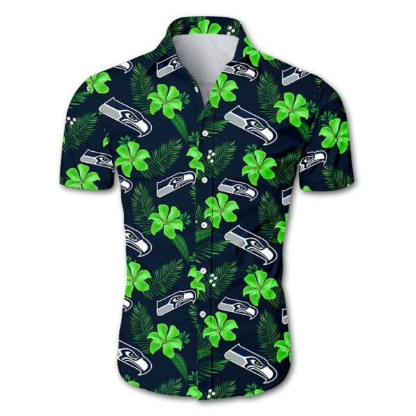 Seattle Seahawks Hawaiian Shirt Outfit Summer Beach