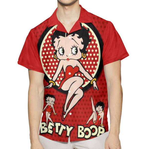 Betty Boop Kiss Love Hawaiian Shirt