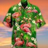 Stand Tall And Be Fabulous Flamingo Hawaiian Shirt