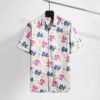 Stitch Blue And Pink Pattern Hawaiian Shirt