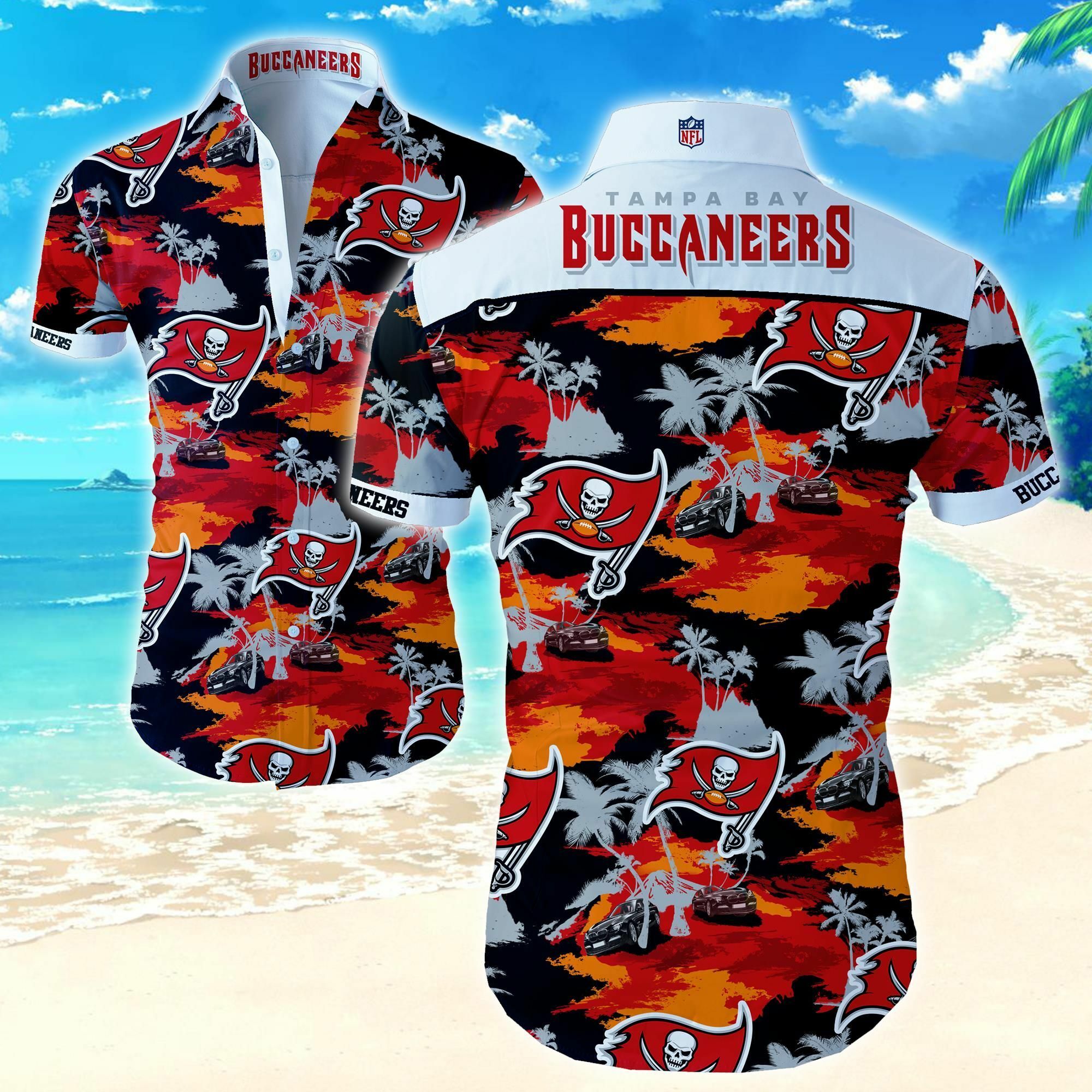 Tampa Bay Buccaneers Island Hawaiian Shirt