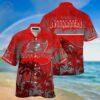 Tampa Bay Buccaneers Palm Hawaiian Shirt